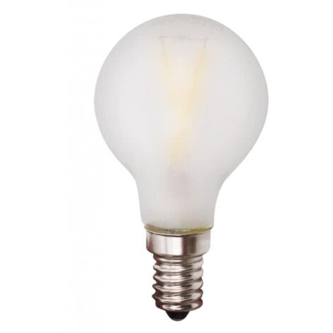 Bombilla Led Filamento Esférica Mate