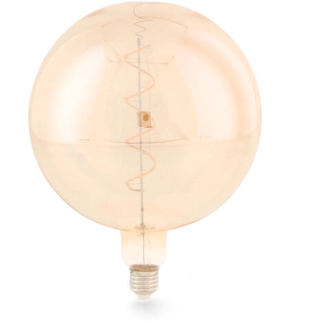 Bombilla LED Filamento Espiral E27 G200 4W Ambre - Ledme - LM8572