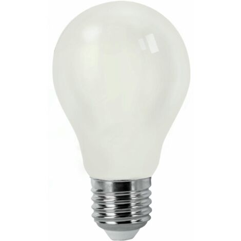 Bombilla LED Filamento Estándar Opalina E27 6W Cálida Matel