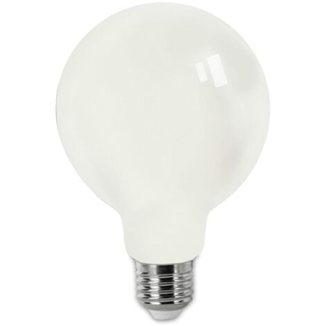 Bombilla LED Filamento Globo G80 Opalina E27 4W Cálida Matel
