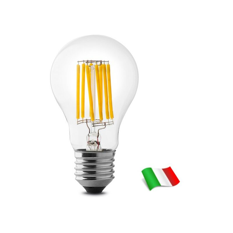 

Bombilla LED Filamento LED E27 A60 8W 3000K° Wiva