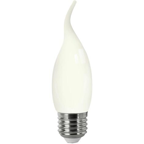 Bombilla LED Filamento Vela Llama Opal E27 4W Cálida Matel