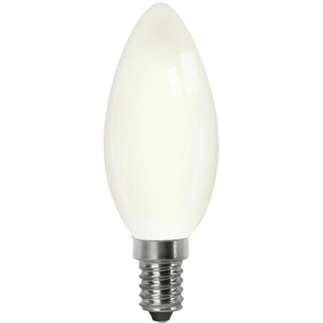 Bombilla LED Filamento Vela Opal E14 4W Cálida Matel