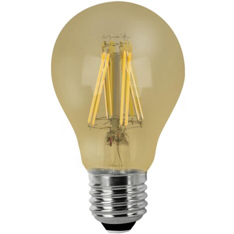 Bombilla LED Filamento Vintage Estándar E27 6W Matel