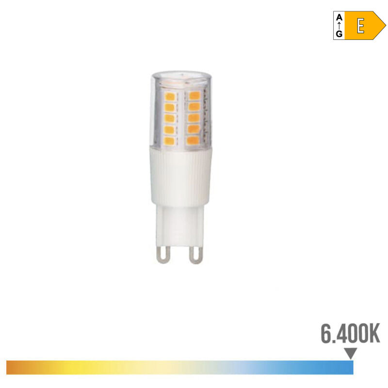 

Bombilla g9 led 5.5w 650 lm 6400k luz fria base ceramica - EDM