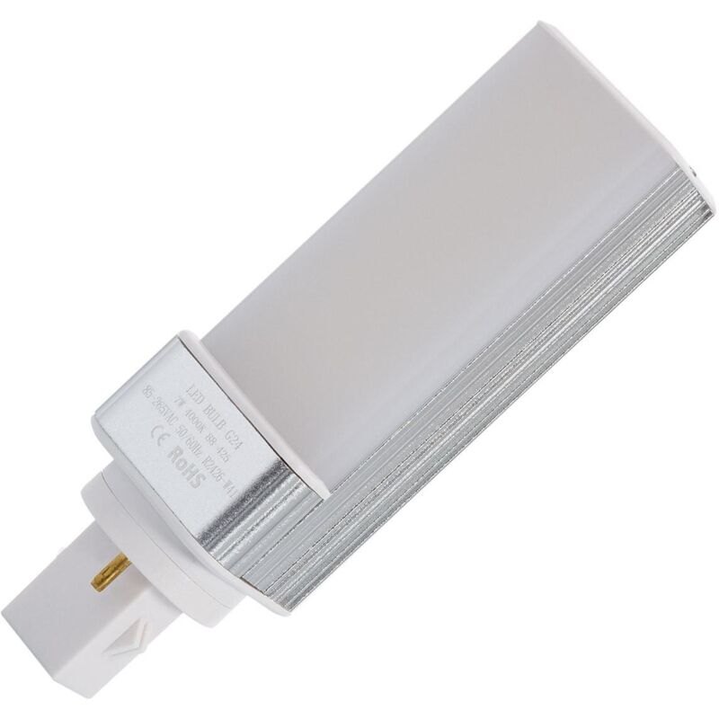 

Bombilla LED G24 Frost 7W Blanco Frío 6000K - 6500K - Blanco Frío 6000K - 6500K