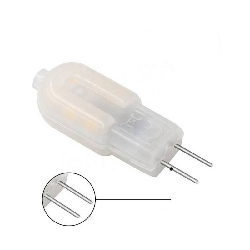 

Bombilla LED G4 Bi-Pin 1.8W 12V-DC/AC 160lm | Blanco Neutro