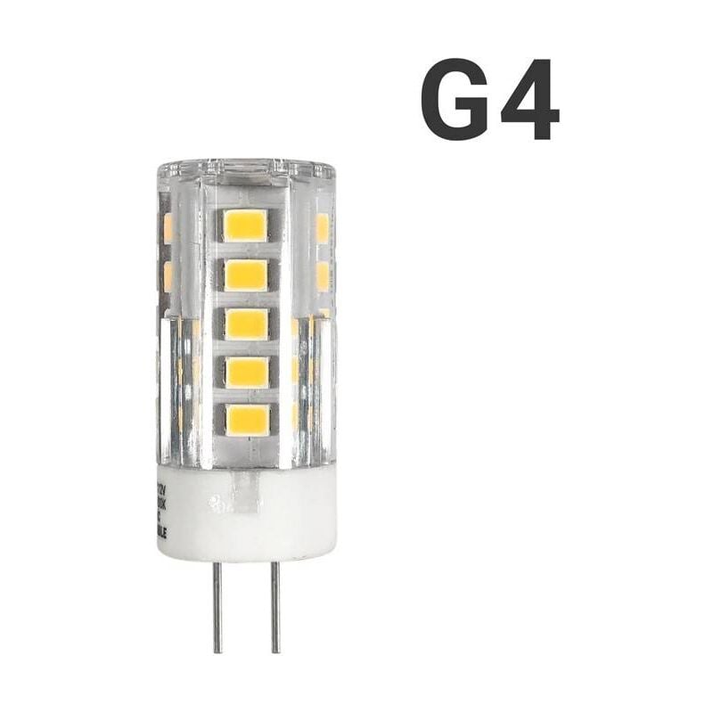 

Bombilla LED G4 Bi-Pin 2.5W 12V-DC/AC 270lm | Blanco Cálido