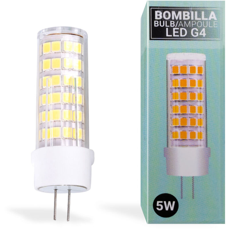

Barcelona Led - Bombilla LED G4 Bi-Pin G4 3W tubular 10-30V-DC | Blanco Frío