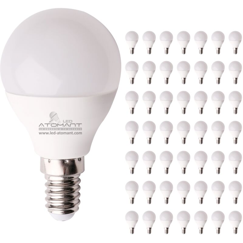 

Led Atomant Sl - Bombilla LED G45 E14 7W 680LM | Blanco Neutro 4500K - Pack 10 Uds. - Blanco Neutro 4500K