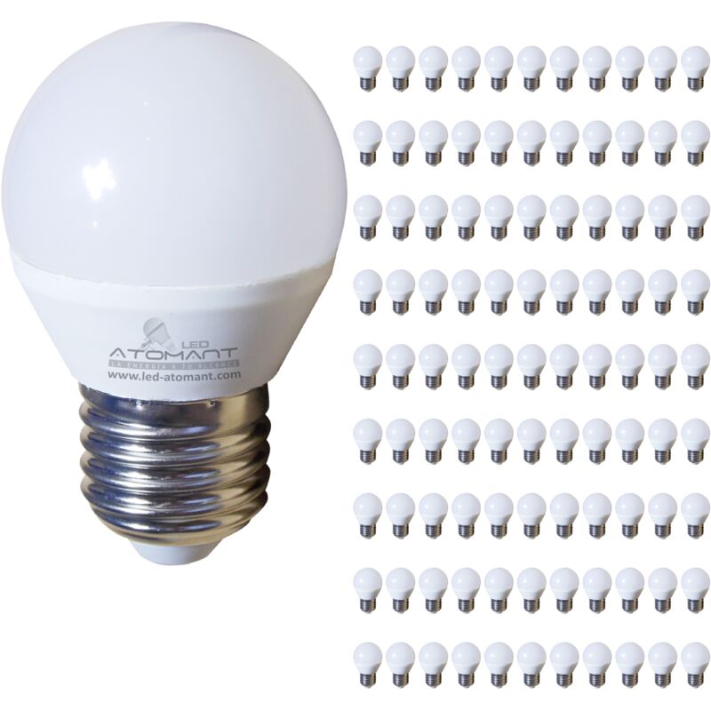 

Bombilla LED G45 E27 7W 680LM | Blanco Frío 6500K - Pack 100 Uds. - Blanco Frío 6500K