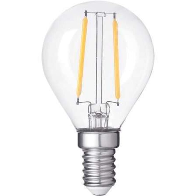 Bombilla LED G45 Filament 4W Dimmable E14 - Blanco caliente 2700K