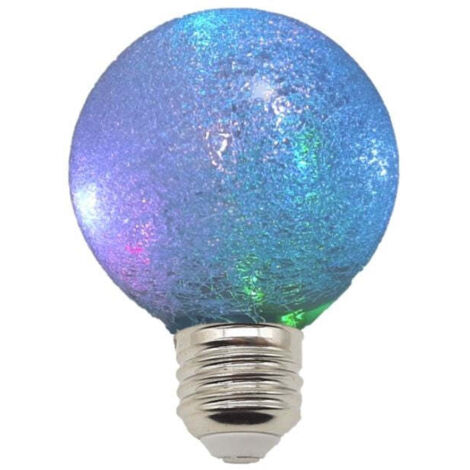 Bombilla LED G80 E27 Especial Guirnalda con Hilo Luminoso RGB