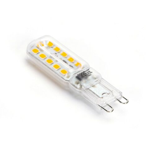 Bombilla LED G9 3W Eq 30W | Temperatura de color: Blanco cálido 3000K