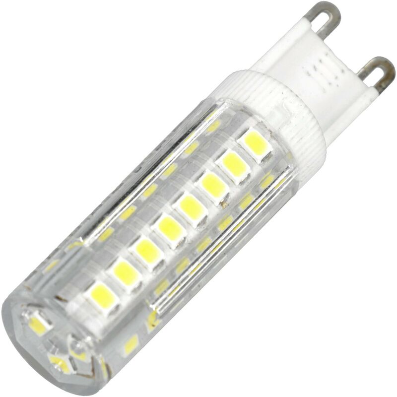 Pack 5 Bombilla led G9 6W blanco natural 4200K lámparas flexos lamparitas de sobremesa iluminación de caravanas… - Jandei