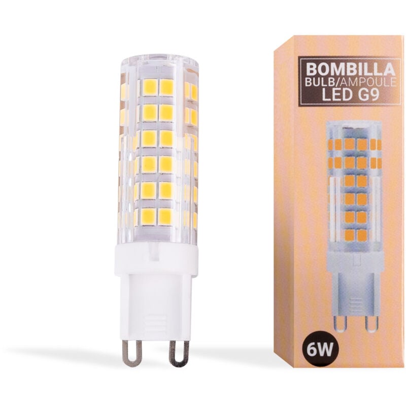 

Barcelona Led - Bombilla LED G9 6W 230V tubular 360º | Blanco Neutro