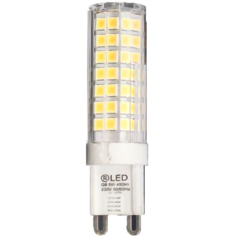 Bombilla LED G9 Dimmable (5W)  3000ºK (blanco cálido)