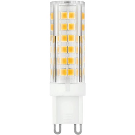 Bombilla led g9 matel aluminio pc 6W 2700K