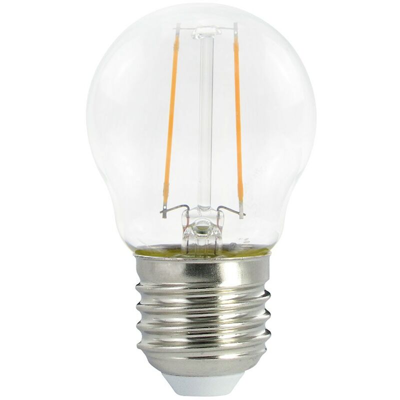 

Bombilla LED Globetta G45 Decorativa Clear 2W E27 2700K