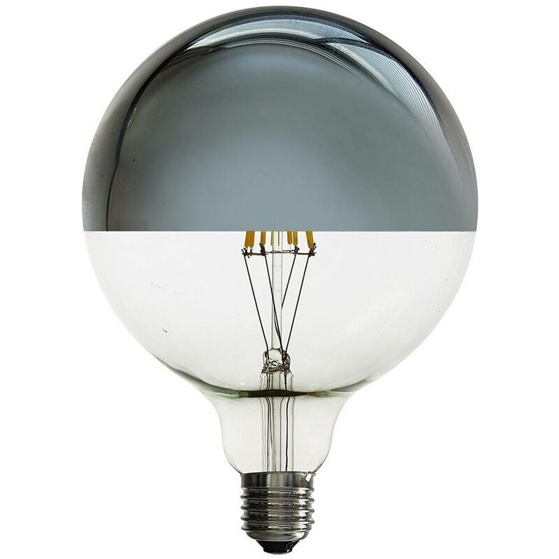 

Bombilla LED Globo de filamento E27 G125 6W con espejo