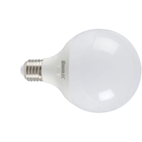 Bombilla Led globo DUOLEC G95 luz fría 15W - talla