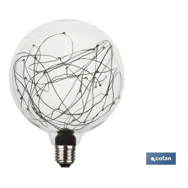 

Bombilla led globo estrellas e27 12w 50lm 2700k
