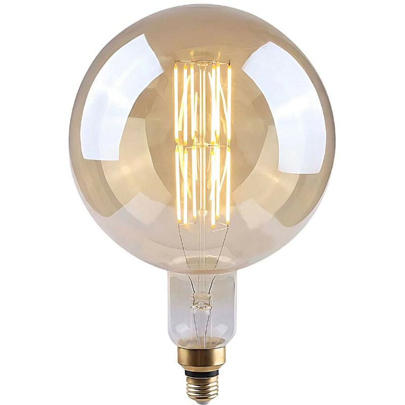 

Bombilla LED Globo Gigante E27 8W Equi.40W 500lm Regulable 2100K Gold 25000H 7hSevenOn Vintage