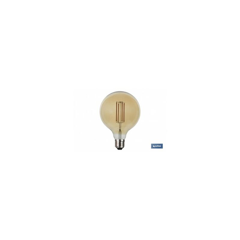 

Bombilla led globo oro e27 4w 280lm 2200k