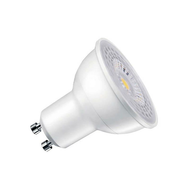 

Bombilla LED GU10, 100º, 7W, Blanco cálido - Blanco cálido