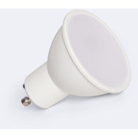 EFECTOLED Bombilla LED GU10 5W 470 lm 100º No Flicker 3000K Blanco Cálido