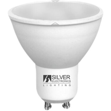 Bombilla Led Gu10 7w 6000k 120º Silver 1460710