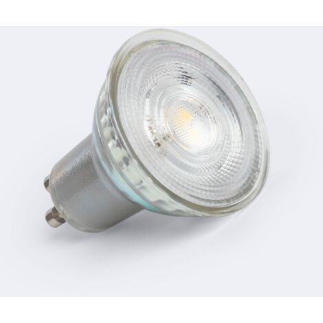 Bombilla LED GU10 7W 700 lm Cristal 60º No Flicker 2700K Blanco Cálido