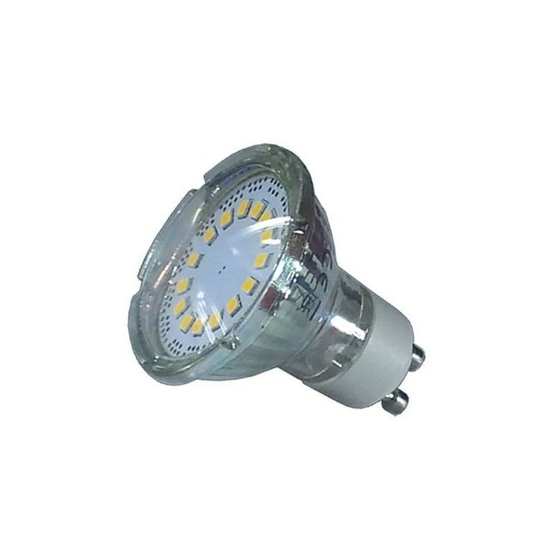 

LED Spotlight GU10 SMD 3W Glass Cup 6000K°