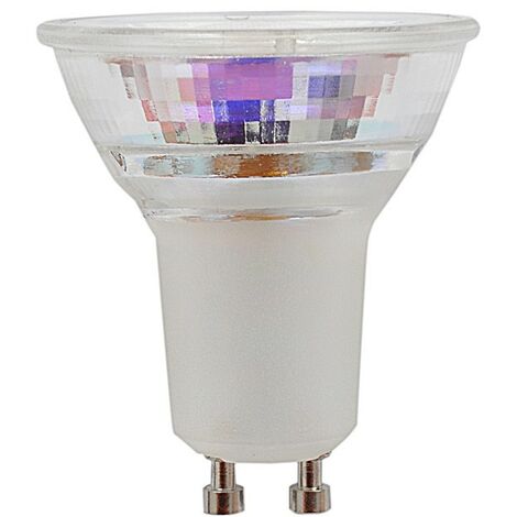 Bombilla LED GU10 Cristal (9W)  6000ºK (blanco frío)