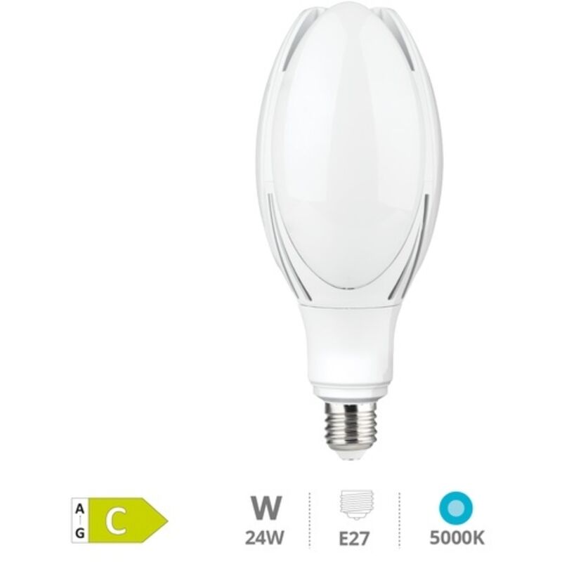 Bombilla LED industrial Oihana 18W E27 5000K