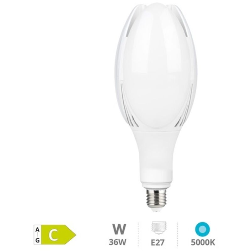 Bombilla LED industrial Oihana 24W E27 5000K