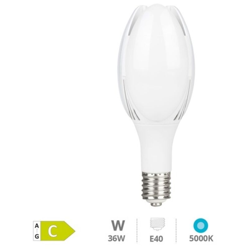 Bombilla LED industrial Oihana 36W E27 5000K