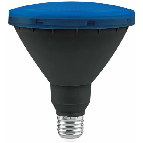 BOMBILLA LED JARDÃN PAR38 IP65 MATEL E27 15W AZUL