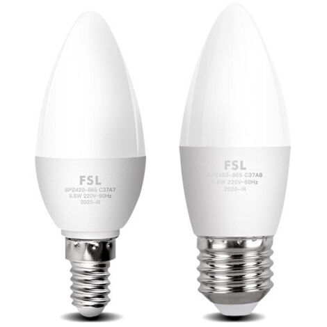 Bombilla LED, lámpara de araña con rosca, fuente de luz, bombilla doméstica superbrillante de bajo consumo