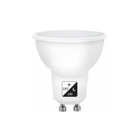 Bombilla LED con sensor movimiento crepuscular E27 5W 4200K