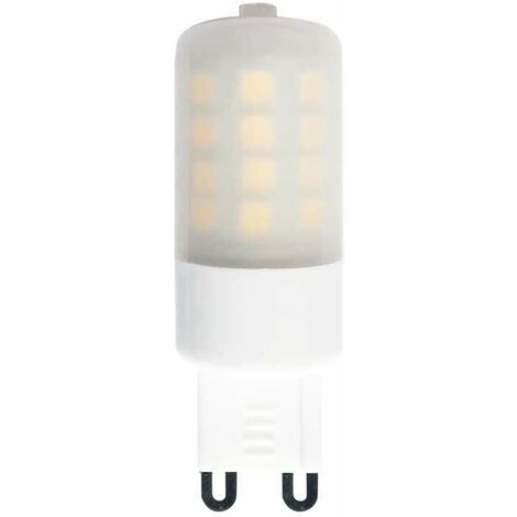 Bombilla LED micro G9 milky 3W 360° Regulable