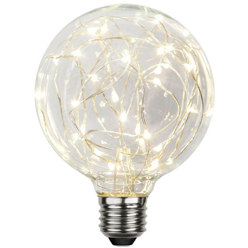 

Bombilla LED Micro LED E27 G95 1,5W Blanco cálido