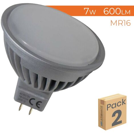 Bombilla LED OSRAM MR16 / GU5.3 8W 36º 12V 621LM Regulable • IluminaShop