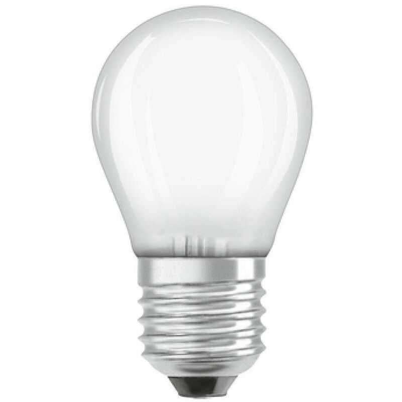 

Bombilla LED Osram Filamento Glaseado E27 G45 4.5W 2700K | Blanco Cálido