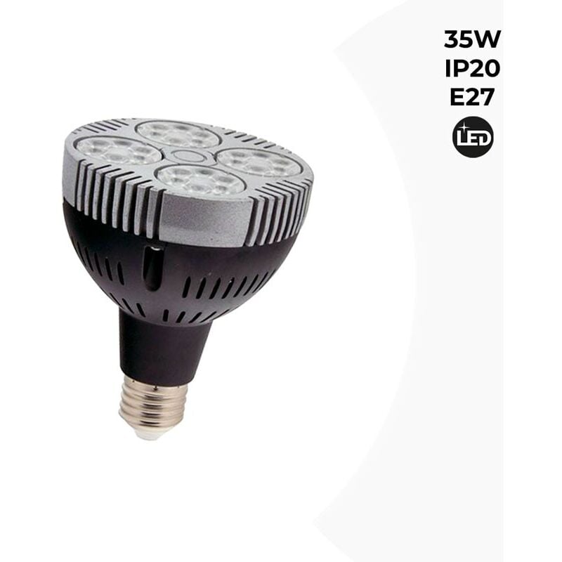 

Bombilla LED PAR30 E27 35W 2800lm | Blanco Neutro