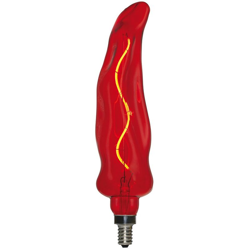 

Daylight Italia - Bombilla LED Peperone Rojo serie Kitchen filamento a spiral 3W E14 Regulable 1000K