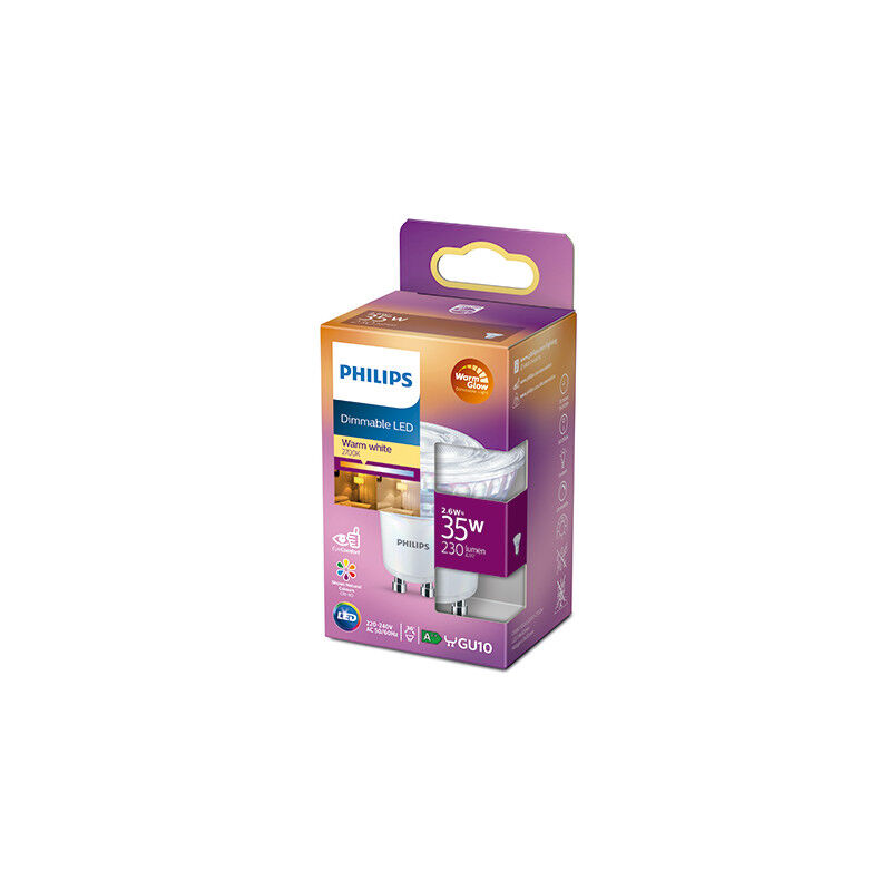 

Bombilla LED Philips GU10 C90 Dimable 2.6W 270Lm 2200-2700K [PH-929002065503] (PH-929002065503)
