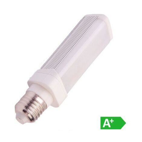 Bombilla LED PL Aluminio E27 6W 120°