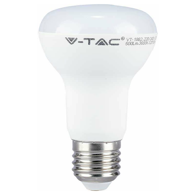 

Bombilla led R63 8W 120° porcelana Temperatura de color - 3000K Blanco cálido