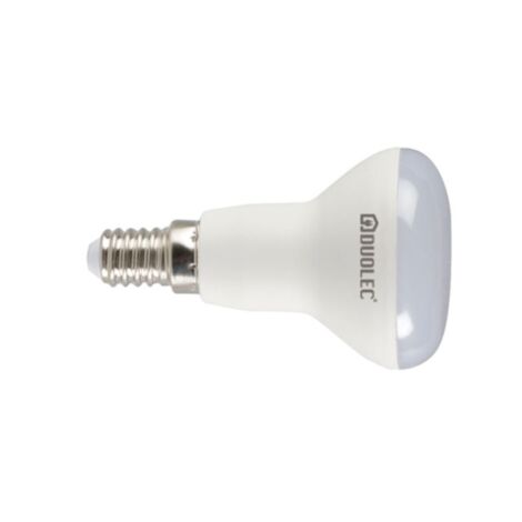 Bombilla LED reflectora DUOLEC R50 luz fría 6W - talla